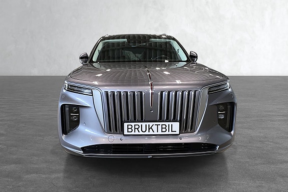 Markant frontdesign gir Hongqi E‑HS9 et eksklusivt uttrykk