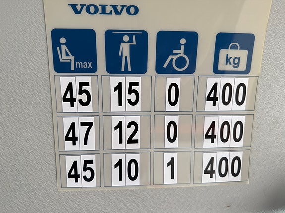 Volvo 8900. 12,2m. 29 stk tilgjengelig! 20 of 22