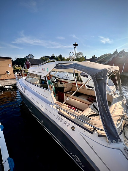 Flipper 705 ht– Velholdt båt med lav gangtid – kan byttes 3 of 5