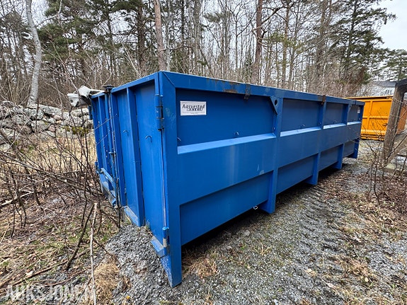 Andre Krokcontainer 22 m³ – 6 meter – rullepresenning