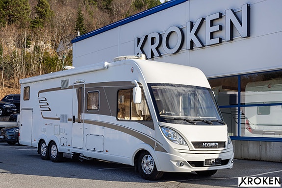 Hymer Hymer B 878 SL | Hydrauliske støttelabber | 450W Solcelle | 300Ah Litium| Inverter | AC i bodel | Sentralstøvsuger ++++