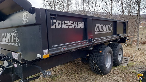 Gigant GD125SBH Dumper - Hardox - 12 tonn nyttelast