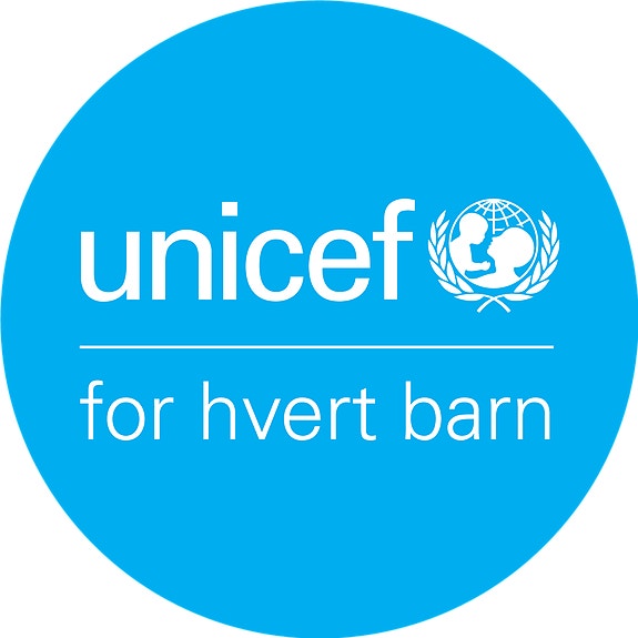 Unicef Komiteen i Norge logo