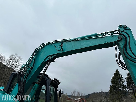 Kobelco SK75SR Gravemaskin Rotortilt, tømmerklype og pusseskuffe 15 of 30