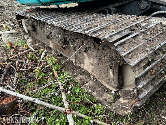 Kobelco SK75SR Gravemaskin Rotortilt, tømmerklype og pusseskuffe 9 of 30