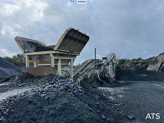 Metso Lokotrack LT220D Finknuser m/ sikt, matekasse og transportbånd 2 of 5