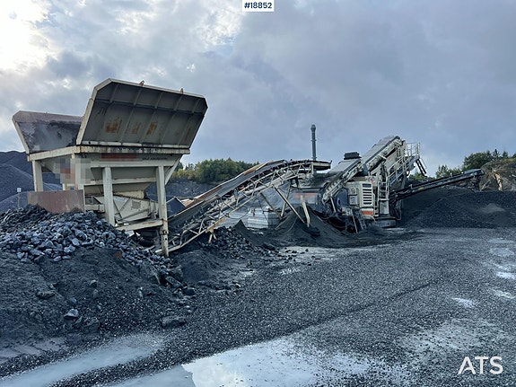 Metso Lokotrack LT220D Finknuser m/ sikt, matekasse og transportbånd 3 of 5