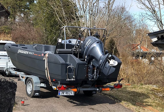Pioner Multi III Black. Båt og spesialhenger kjøpt ny vår 2021, 65 motortimer, 14 of 14