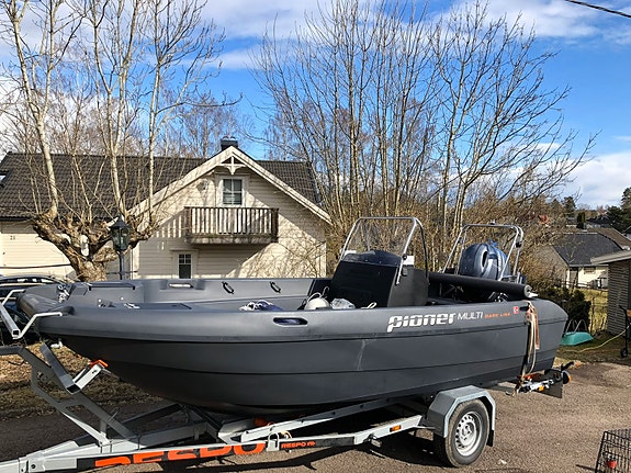 Pioner Multi III Black. Båt og spesialhenger kjøpt ny vår 2021, 65 motortimer, 9 of 14