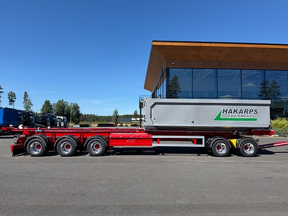 Hakarps 5 axlad krokhenger för 2st containers + TIPP! Marknadens råaste henger! 13 of 30