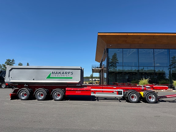 Hakarps 5 axlad krokhenger för 2st containers + TIPP! Marknadens råaste henger! 15 of 30