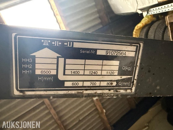 Jungheinrich skyvemasttruck selges 4 of 4