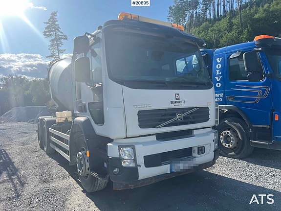 Volvo FE 6x2 betongbil m/ 7m3 trommel 10 of 30