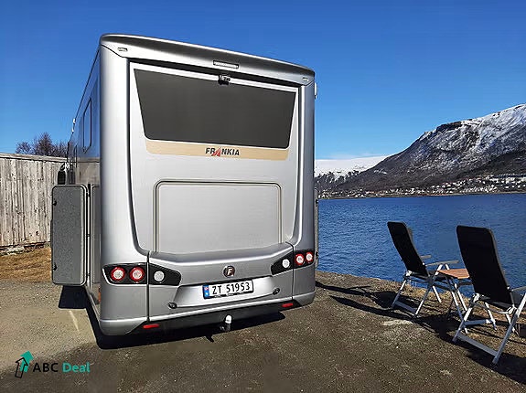Frankia Platin MB2 QB | UTSTYRSBOMBE!! | 3.0/190hk/RWD | Hydr.st.ben | Alde+AC | QB+senkeseng | H.feste | Solc+Inverter | Utv.dusj | Skinn | 5 of 30
