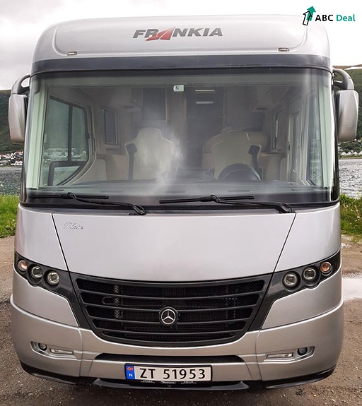 Frankia Platin MB2 QB | UTSTYRSBOMBE!! | 3.0/190hk/RWD | Hydr.st.ben | Alde+AC | QB+senkeseng | H.feste | Solc+Inverter | Utv.dusj | Skinn | 3 of 30