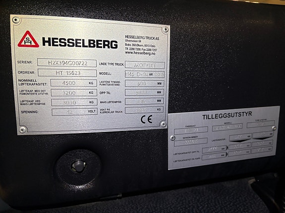 Linde H45D#TAR INNBYTTE# 14 of 14