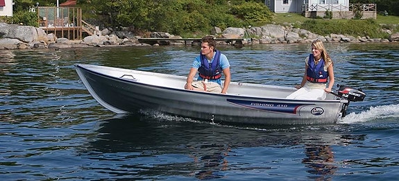 Ny Linder 410 Fishing aluminiumsbåt 5 of 5