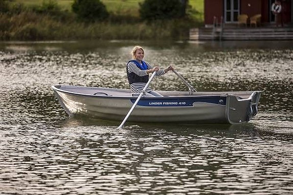 Ny Linder 410 Fishing aluminiumsbåt 4 of 5