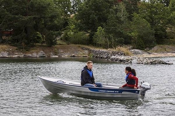 Ny Linder 410 Fishing aluminiumsbåt 2 of 5