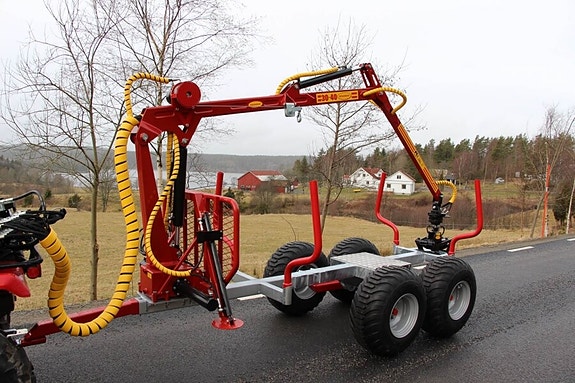 KRANMAN T1650 TØMMERHENGER 3 of 13