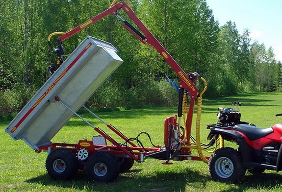 KRANMAN T1650 TØMMERHENGER 8 of 13
