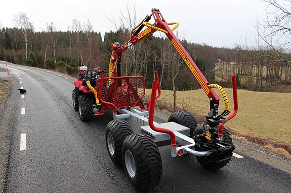 KRANMAN T1650 TØMMERHENGER 2 of 13