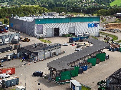 Romerike Avfallsforedling IKS ROAF logo