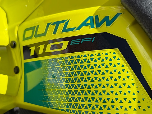 Polaris 110 EFI Lime Squeeze youth / Kids modell 5 of 6