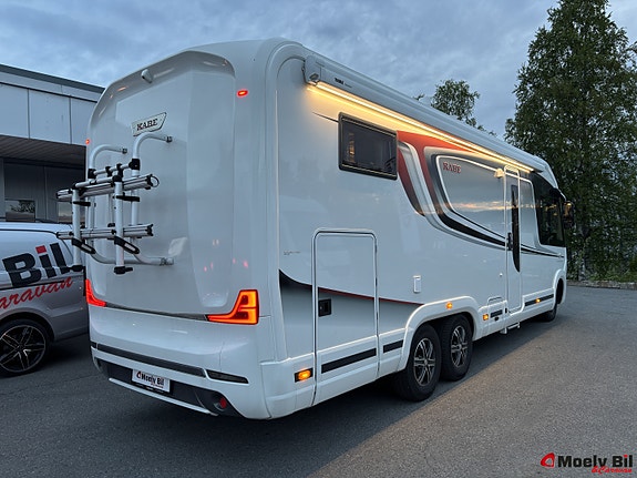 KABE KABE IMPERIAL I 810 LGB-MARKISE-HYDRAULISKE STØTTEBEN-ALDE-CINDERELLA-AC I BODEL-VELHOLDT-SOM NY++ 3 of 5