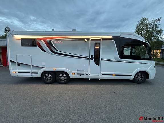 KABE KABE IMPERIAL I 810 LGB-MARKISE-HYDRAULISKE STØTTEBEN-ALDE-CINDERELLA-AC I BODEL-VELHOLDT-SOM NY++ 2 of 5