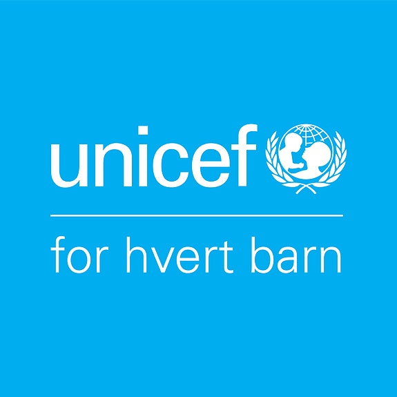 Unicef Komiteen i Norge logo