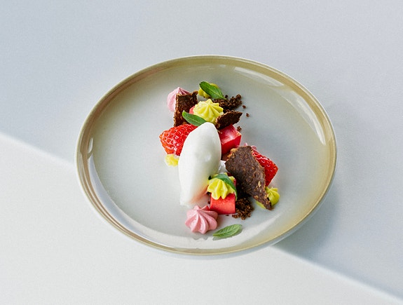 Eksempel på sesongens dessert.