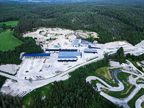 Fabrikkområde