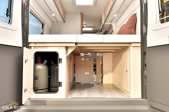 Sunlight CLIFF X 640 Fiat Ducato 180 HK Automat Maxi chassis Full-LED ACC Oppvarmet og isolert spillvannstank 13 of 19