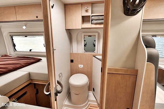 Sunlight CLIFF X 640 Fiat Ducato 180 HK Automat Maxi chassis Full-LED ACC Oppvarmet og isolert spillvannstank 8 of 19