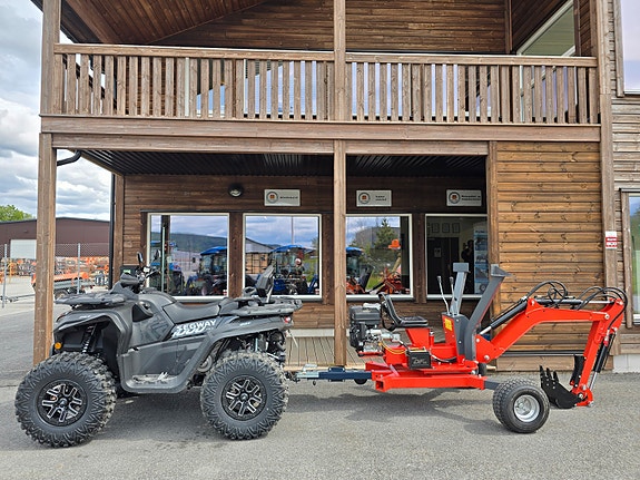 TILBUD NÅ: ATV GRAVER - EDDERKOPPGRAVER MED HYDRAULISK 360 grader SVING 5 of 5
