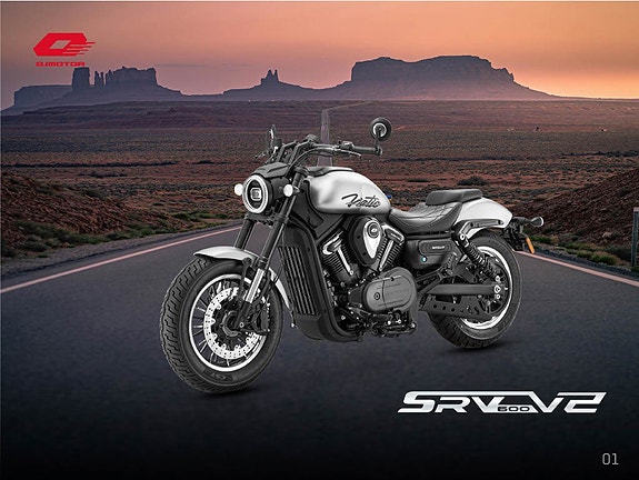 QJ Motor SRV 600V2 V-twin NYHET 2026! 2 of 5