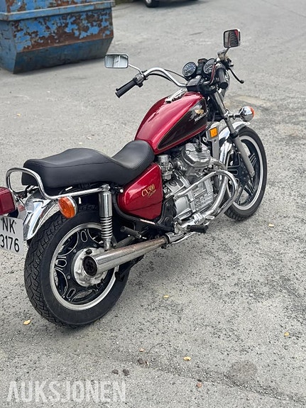 Honda CX 500 Custom - motorsykkel - Ny service! - 72 timers auksjon 3 of 8
