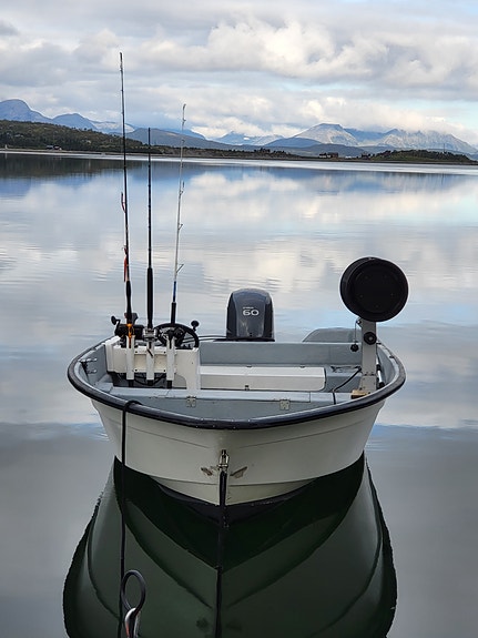 Ørnvik 16 fot, med båthenger. 7 of 7