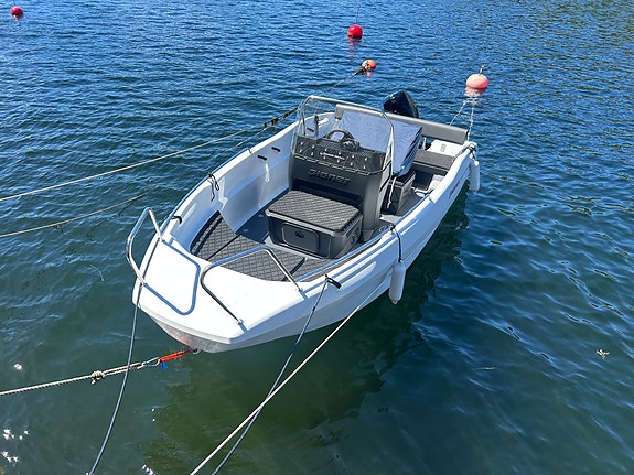 Båt leies ut. Fabrikkny Pioner Explorer 16, 60Hk Mercury 11 of 25