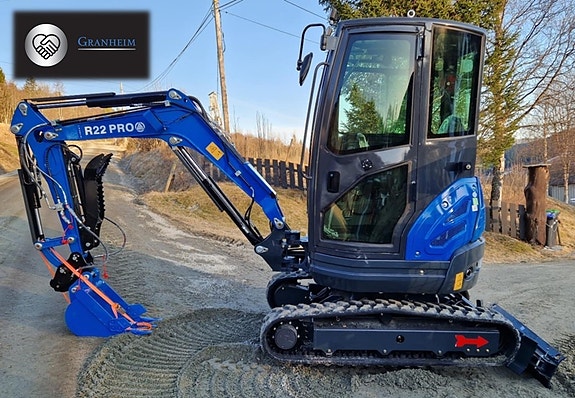 Rippa R22 PRO med Kubota D1105 - 3 års fabrikkgaranti - bestillingsvare