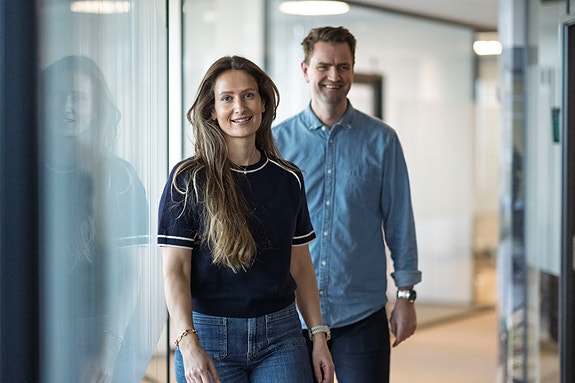 Avdelingene i Parkly jobber tett sammen, med korte avstander både fysisk og i dialogen.