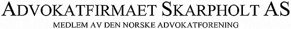 Advokatfirmaet Skarpholt AS logo