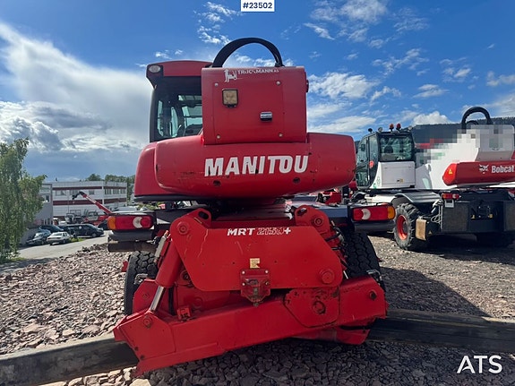 Manitou MRT 2150+ Roterende Teleskoptruck - Jibb, pallegaffel og mannskapskurv 5 of 5