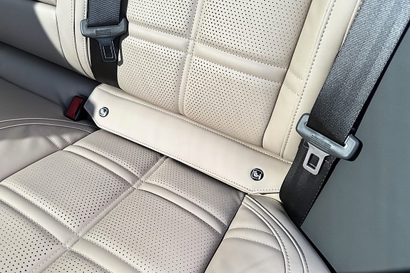 Smart løsning hvor du kan skjule ISOFIX
