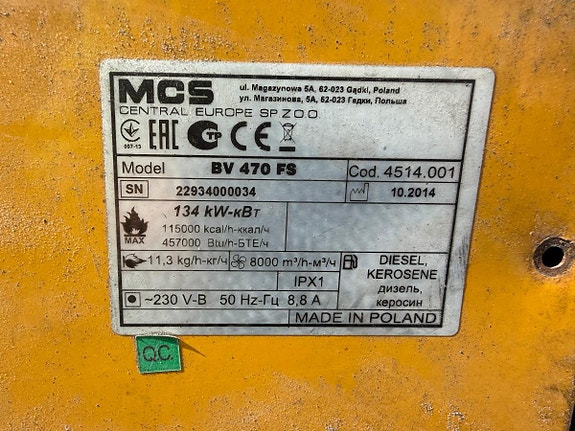 Andre MCS BV470FS BYGGTØRKER 2 of 5