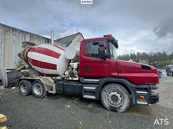 Scania 114G 380 6x2 Betongbil - 6 kubikk trommel - Lav km 4 of 5