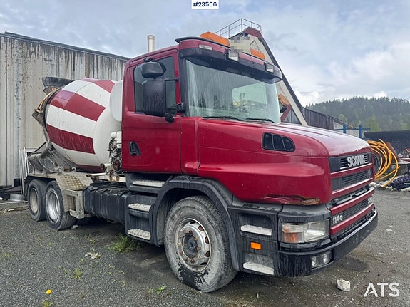 Scania 114G 380 6x2 Betongbil - 6 kubikk trommel - Lav km 3 of 5