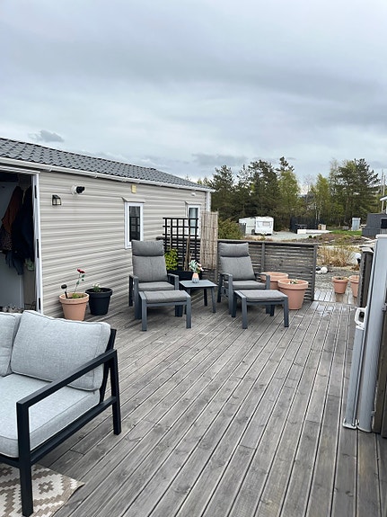 Andre Delta Safron 2020 – 3 soverom – stor terrasse og flotte solforhold på Grindafjord Feriesenter 29 of 30