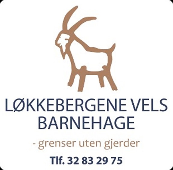 LØKKEBERGENE VELS BARNEHAGE logo